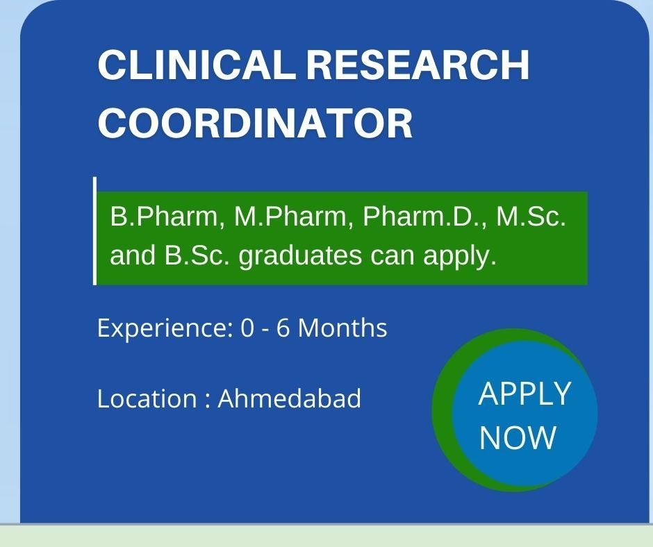 clinical research jobs for b.pharm freshers