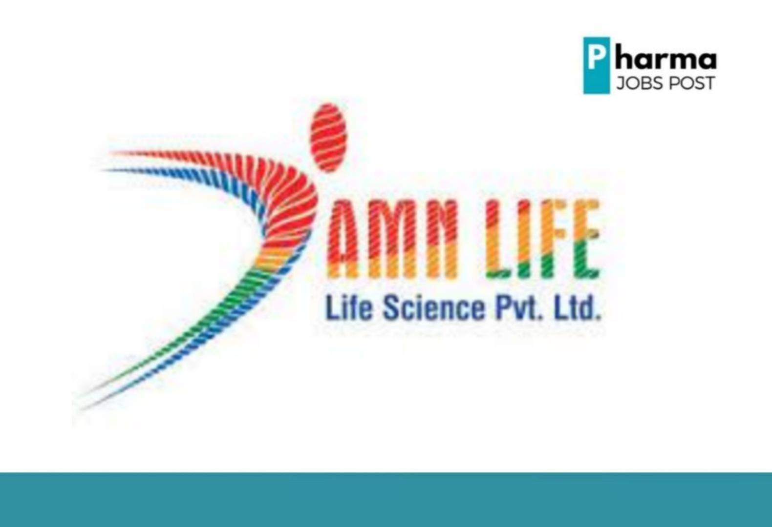 AMN Life Science Pvt. Ltd. require urgently 4 persons for AMV in Quality Control Team - PHARMA