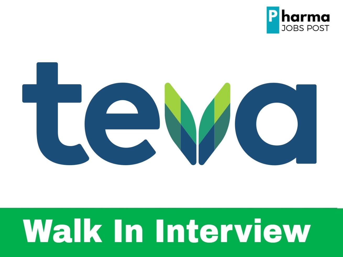 teva-walk-in-drive-for-qc-technicians-analyst-i-on-7th-may-sunday