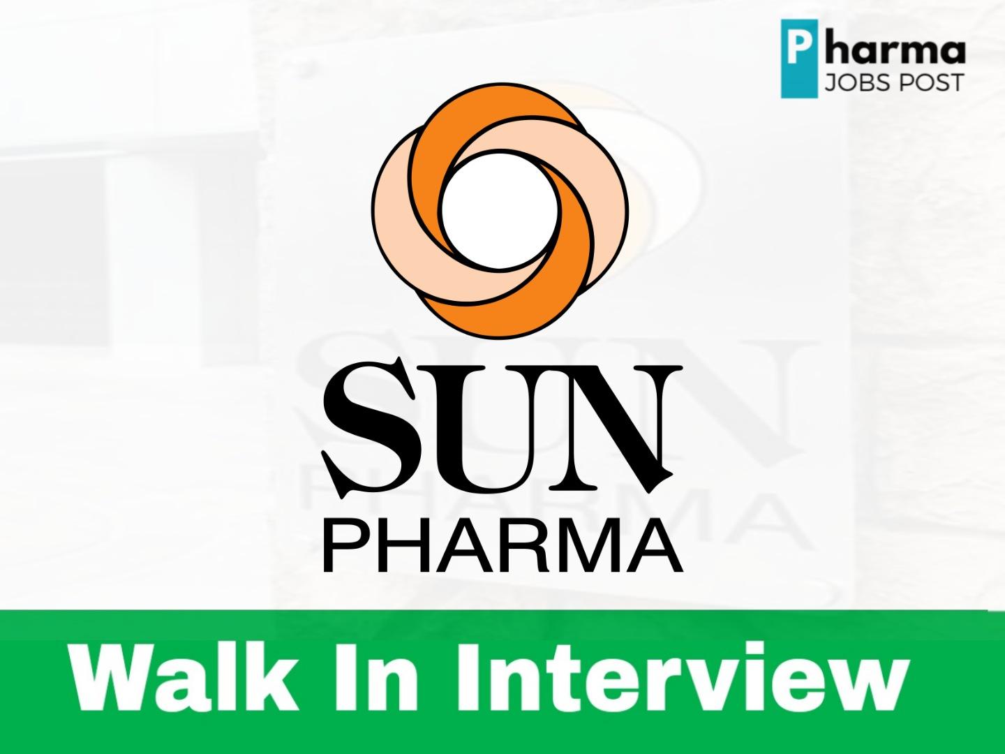 Sun Pharma- Walk In Interview For Microbiology/ Engineering/ Quality ...