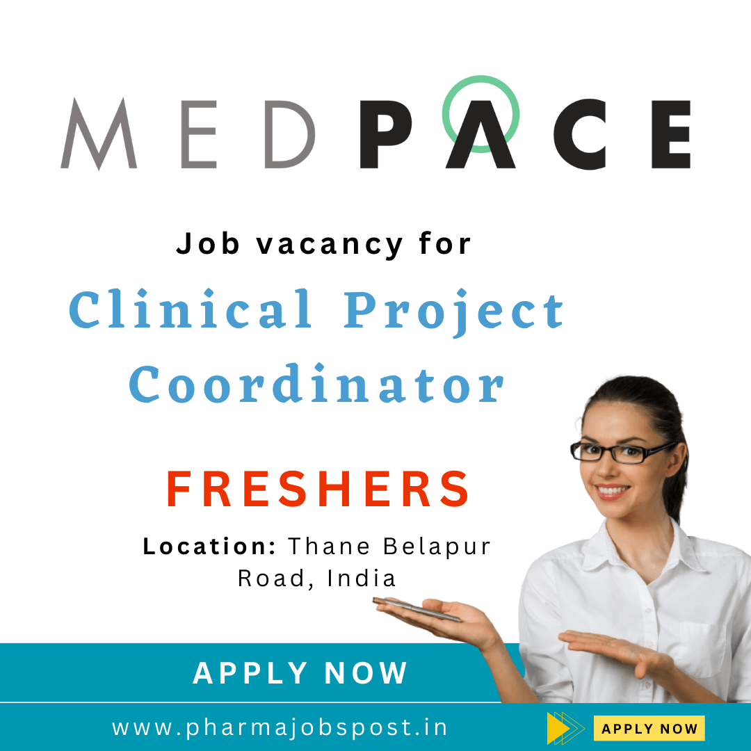 clinical research coordinator jobs for freshers