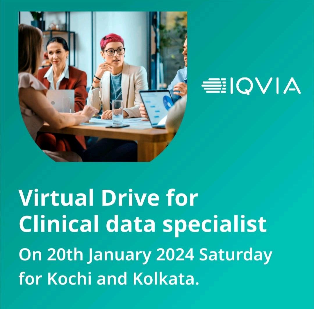 Virtual Interview Drive On 20th Jan 2024 For Clinical Data Specialist   IMG 20240117 062928 