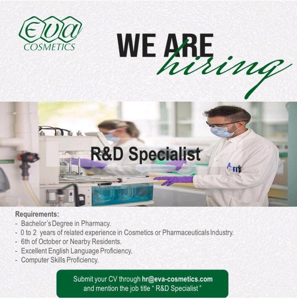 EVA Cosmetics - Egypt hiring Freshers for an analytical and innovative ...