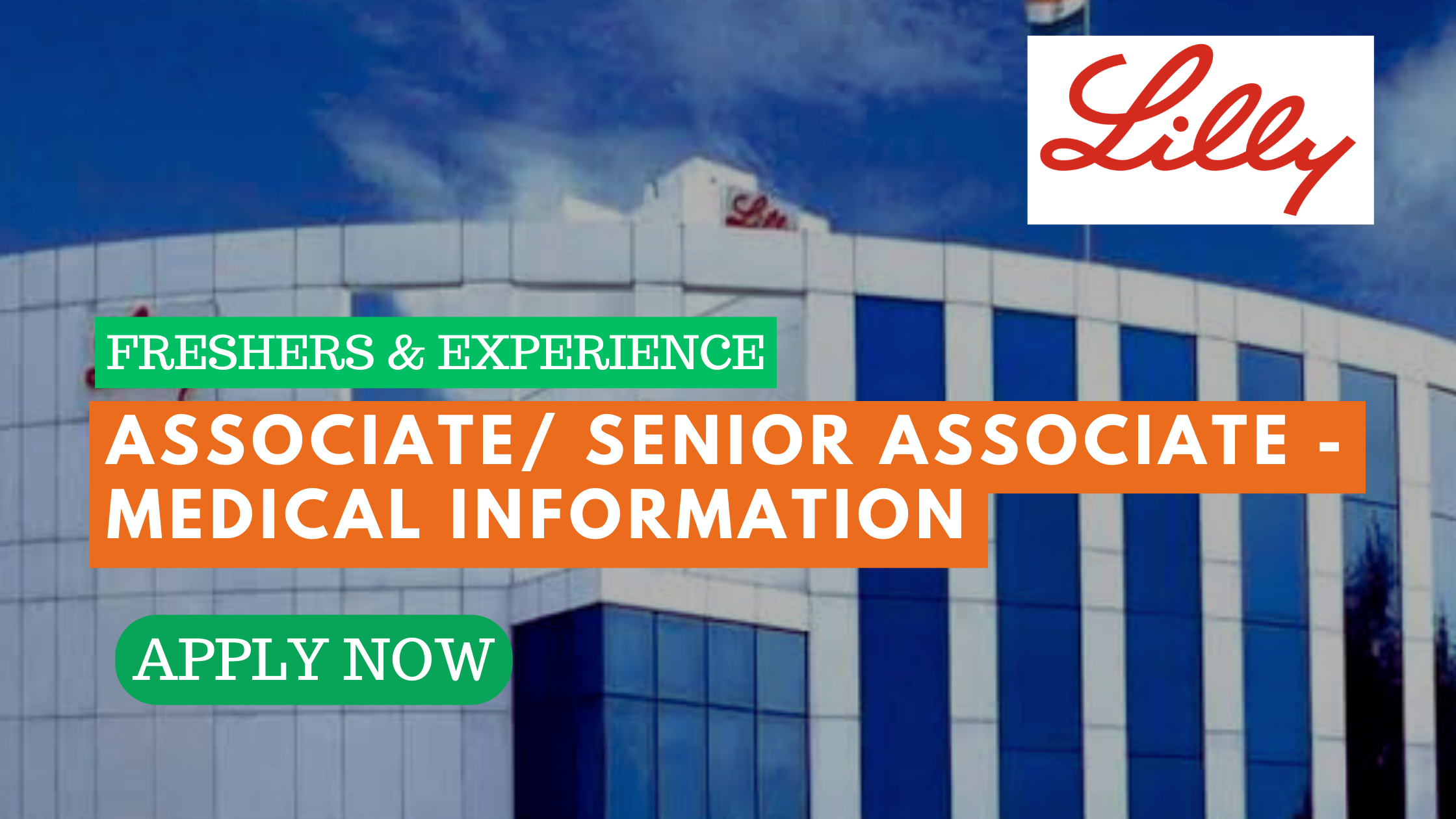 Eli Lilly and Company hiring Freshers & Experience as a Associate ...