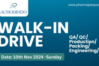 Aurobindo Pharma Walk-In Interview for Technicians & Executives | APL Healthcare