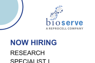 Bioserve hiring Freshers & experience for Research Specialist I