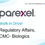 Parexel Walk-In Drive in Bengaluru for exciting CMC- Biologics roles! Regulatory Affairs