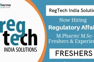 Regulatory Affairs Officer - Freshers Hiring | Reg Tech India Solutions