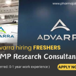 Freshers Hiring for TEMP Research Consultant | Advarra Bengaluru