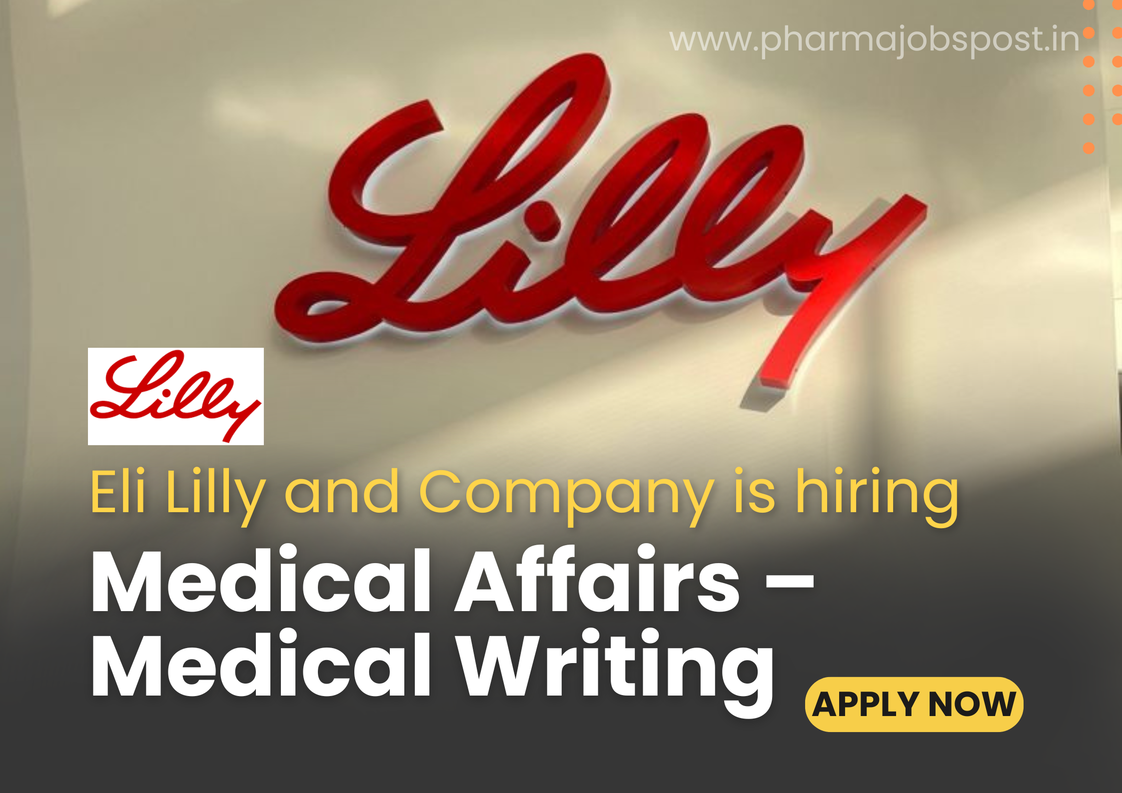 Medical Writing Jobs at Eli Lilly - Bangalore, Karnataka | Eli Lilly ...