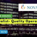 Novartis Hiring for Specialist- Quality Operations