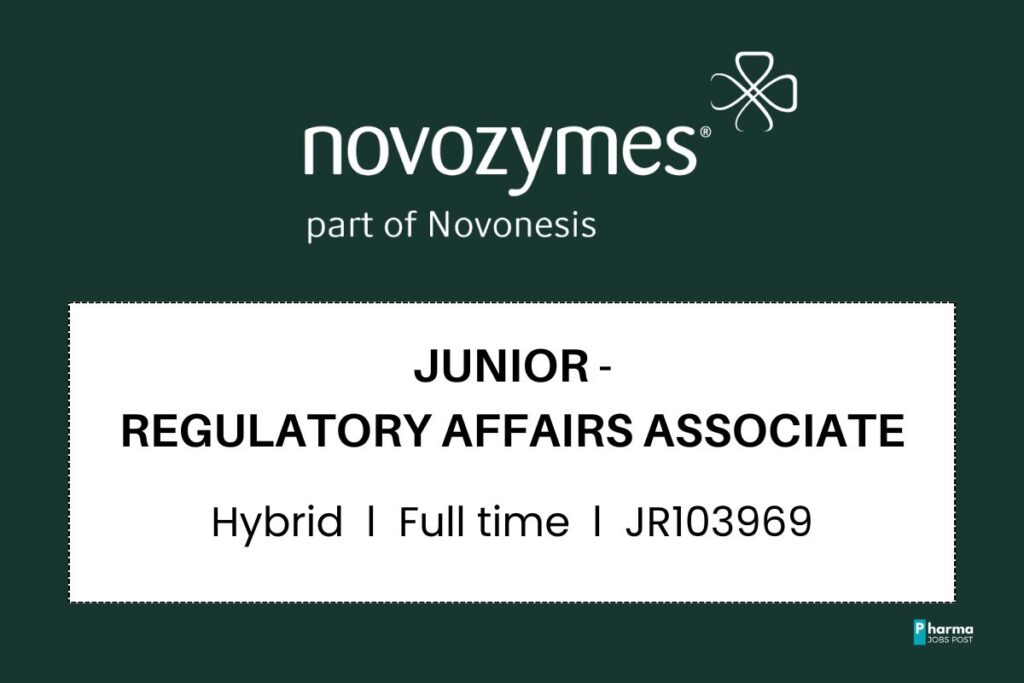Novonesis Needs Junior Regulatory Affairs Associate