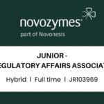 Novonesis Needs Junior Regulatory Affairs Associate