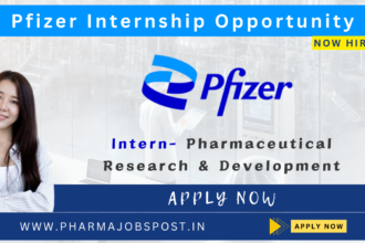 Pfizer Hiring Intern- Pharmaceutical Research & Development