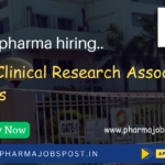 Sr. Clinical Research Associate Roles at Sun Pharmaceutical