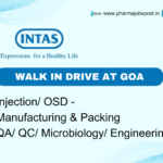 Intas Pharmaceuticals Walk In Drive at Goa