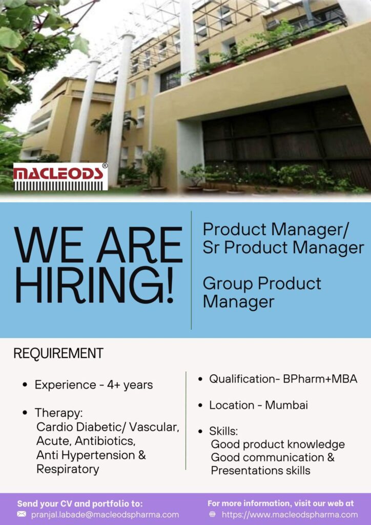 Join Macleods: Project Manager Role Open for Applications
