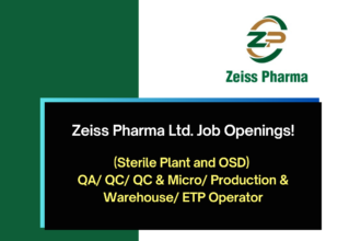 Zeiss Pharma Ltd. Job Openings