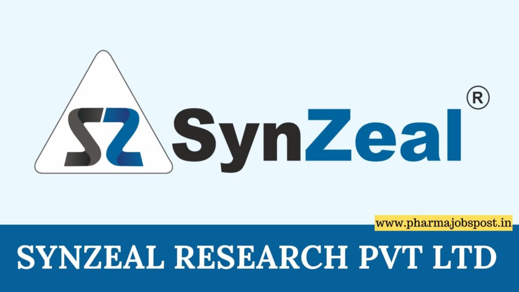 SynZeal Research Pvt Ltd: Job Opening