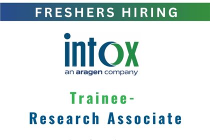 INTOX is Hiring Freshers for Toxicology Roles