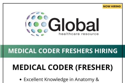 Opportunity For Fresher Medical Coding at Global Healthcare