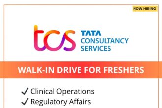 TCS Life Sciences Interview Drive for Freshers