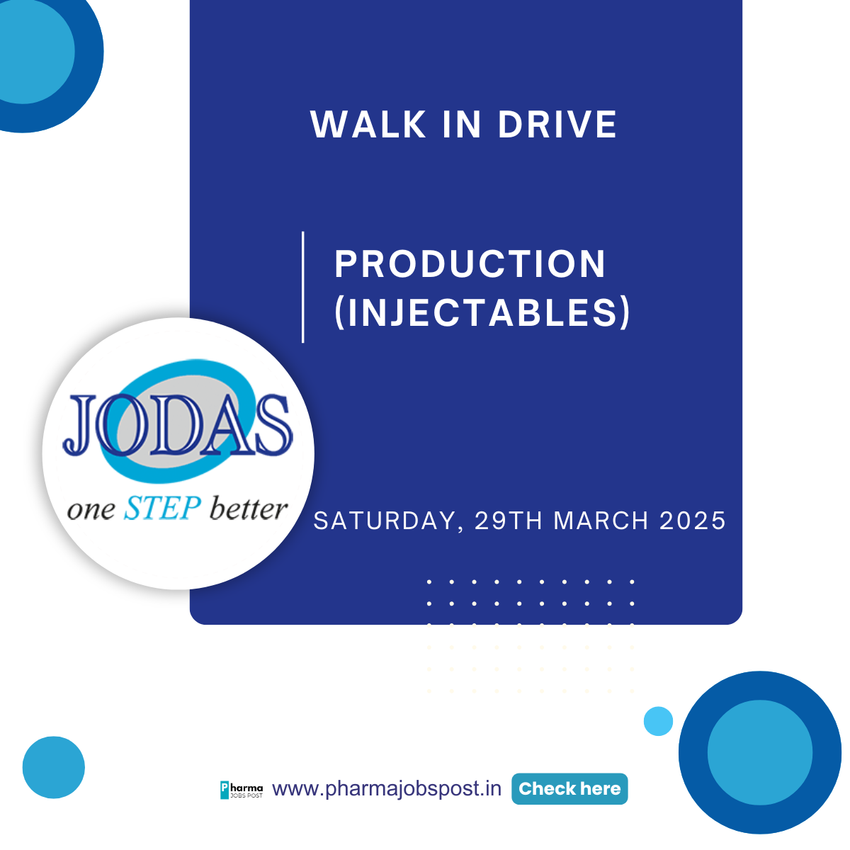 Jodas Expoim Pvt. Ltd Walk-in Interview on …