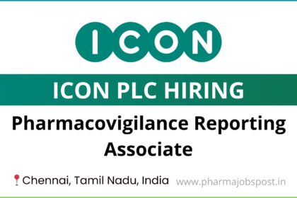 ICON Plc Pharmacovigilance Reporting Associate job