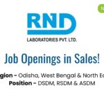 RND Laboratories is Hiring