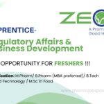 Zeon Lifesciences Ltd – Freshers Wanted