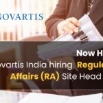 Novartis India hiring for Regulatory Affairs