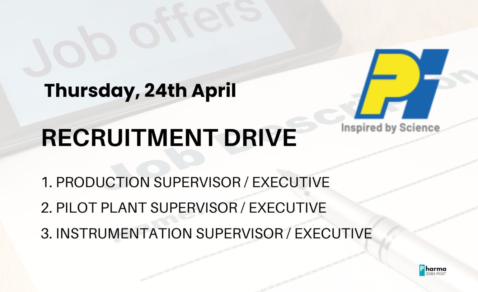PI Industries Launches Recruitment Drive