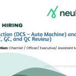 Neuland Laboratories Ltd– Hiring for Production & Quality Control Roles