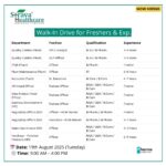 Strava Healthcare Walk-In Interview | Pharma, QC, RA, BD, HR, Sales & More Openings