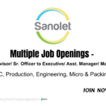 Pharma Jobs in Ahmedabad 2025 – Sanoleto Lifecare