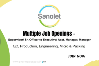 Pharma Jobs in Ahmedabad 2025 – Sanoleto Lifecare
