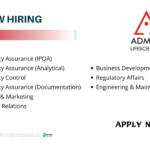 Admac Lifesciences Hiring – Sales, QA, QC, IPQA, DRA & Maintenance Jobs