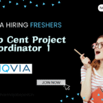 IQVIA Hiring Lab Cent Project Coordinator 1 – Entry Level Job