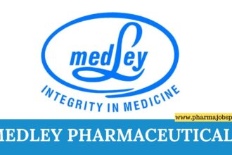 Medley Pharmaceuticals Ltd. Walk-in Interview for Packing Executive & Supervisor