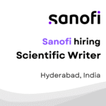Sanofi Careers | Scientific Writer Jobs in Hyderabad