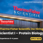 Thermo Fisher Scientific Hiring Scientist I – Protein Biology, Bangalore