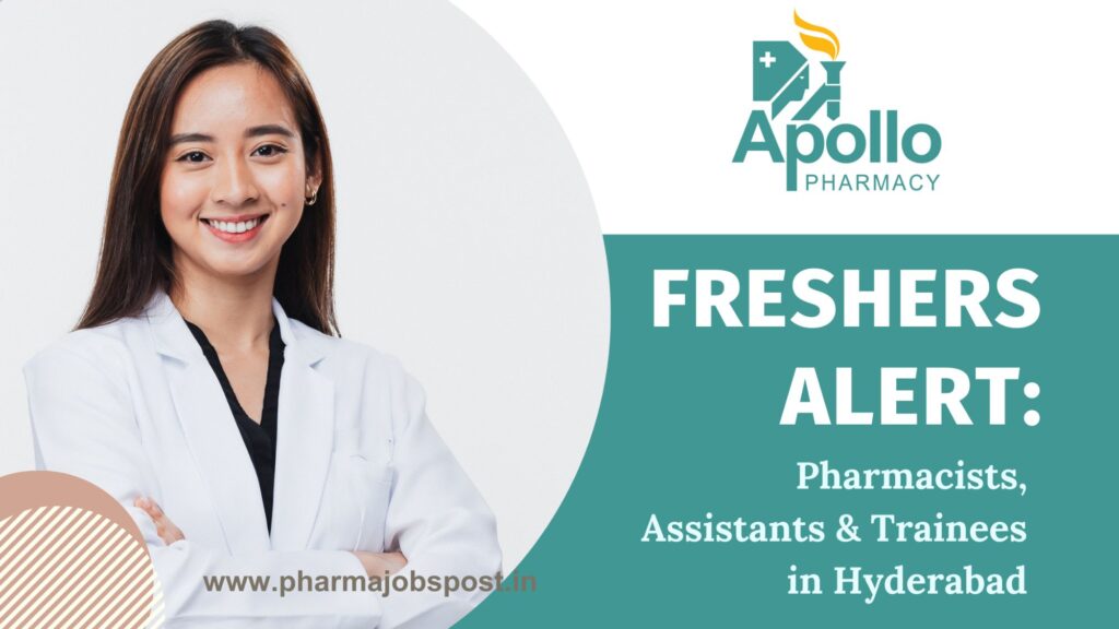 Apollo Pharmacy Walk-in Jobs 2025 | Hiring Pharmacists