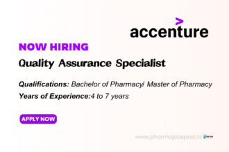 Accenture Hiring Quality Assurance Specialist – QA Jobs