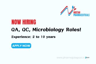 Join Nootan Pharmaceuticals, a WHO–GMP certified plant in Baddi