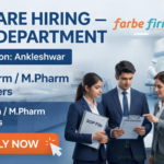 Farbe Firma Pvt Ltd Hiring Freshers for QA Department in Ankleshwar
