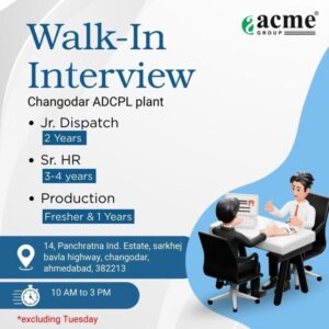 Acme Group Walk-In Interview 2026