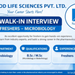 Freshers Microbiology Jobs in Boisar