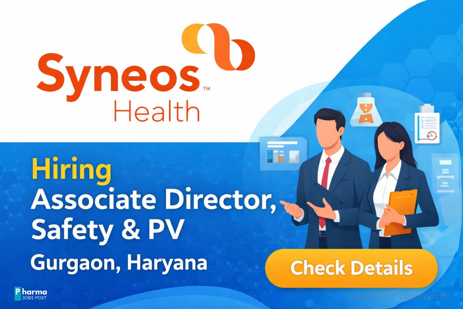 Syneos Health Hiring Associate Director Safety & PV in Gurgaon