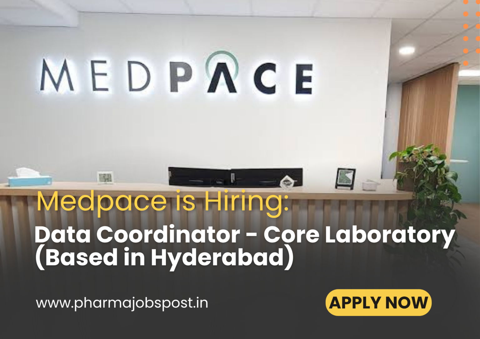 Medpace Hiring Data Coordinator – Core Laboratory | Hyderabad