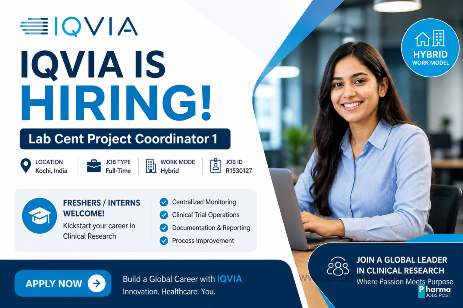 IQVIA Hiring Lab Cent Project Coordinator 1